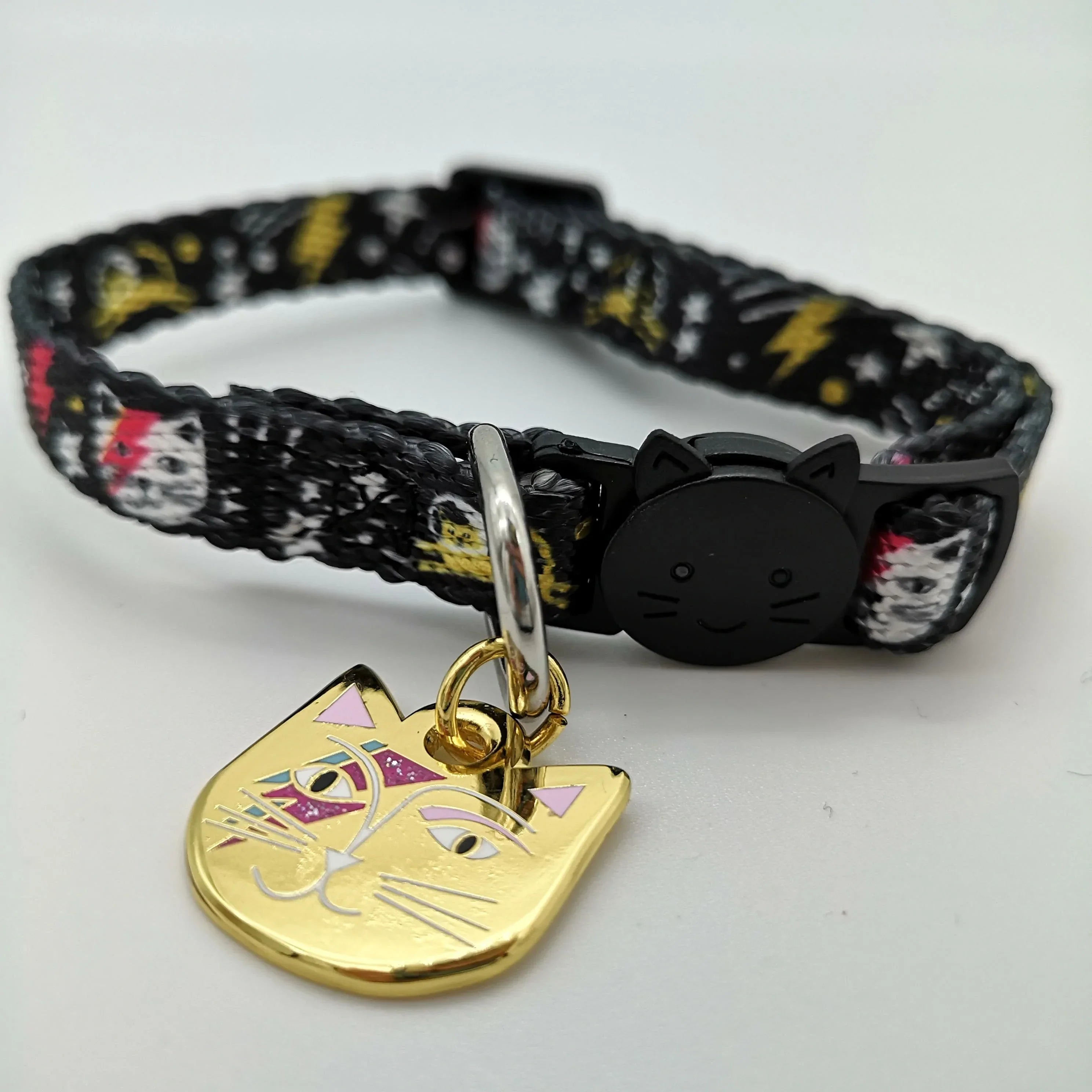 David bowie top cat collar