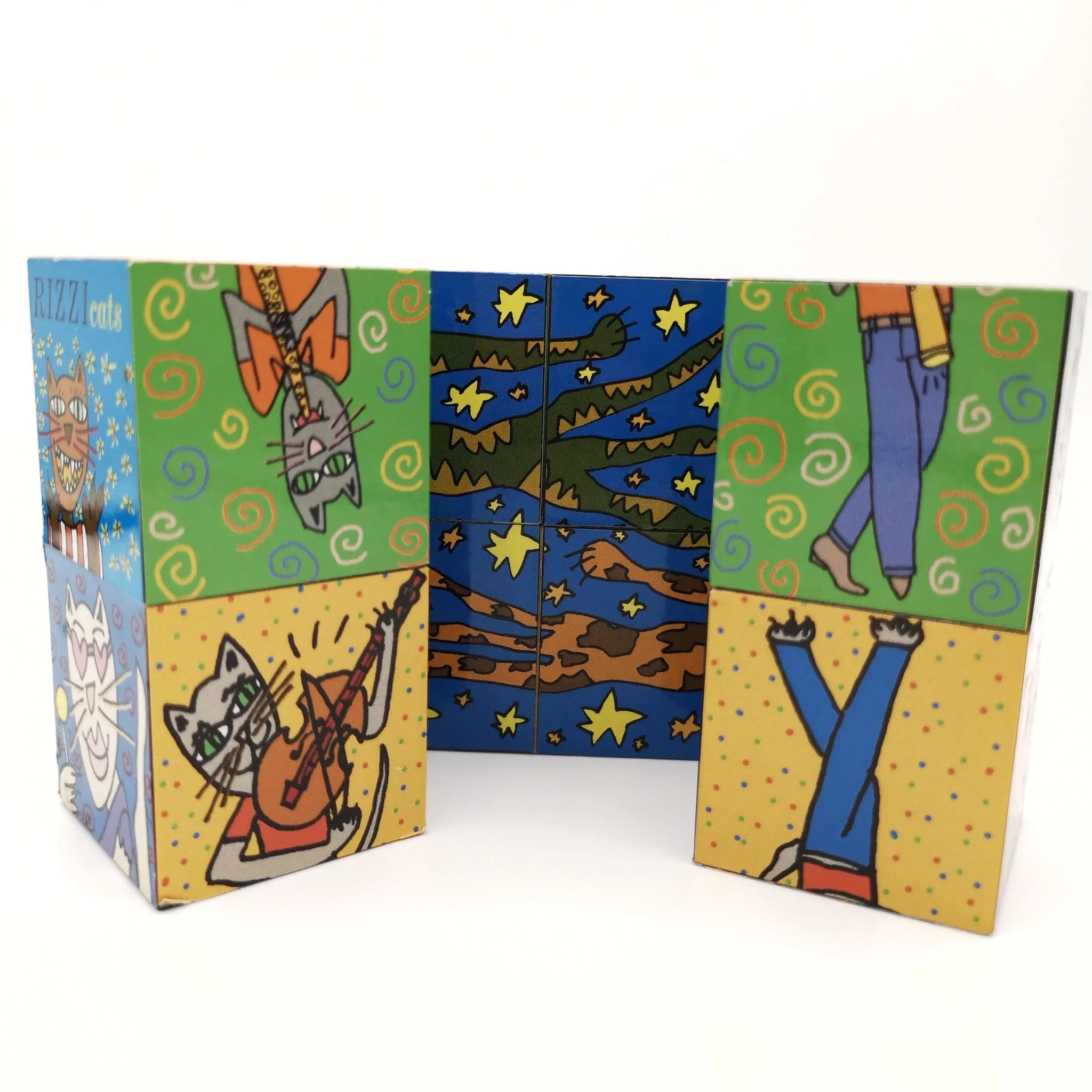 Magic Cube, Rizzi Cats (James Rizzi), Pop Art | Sir Mittens