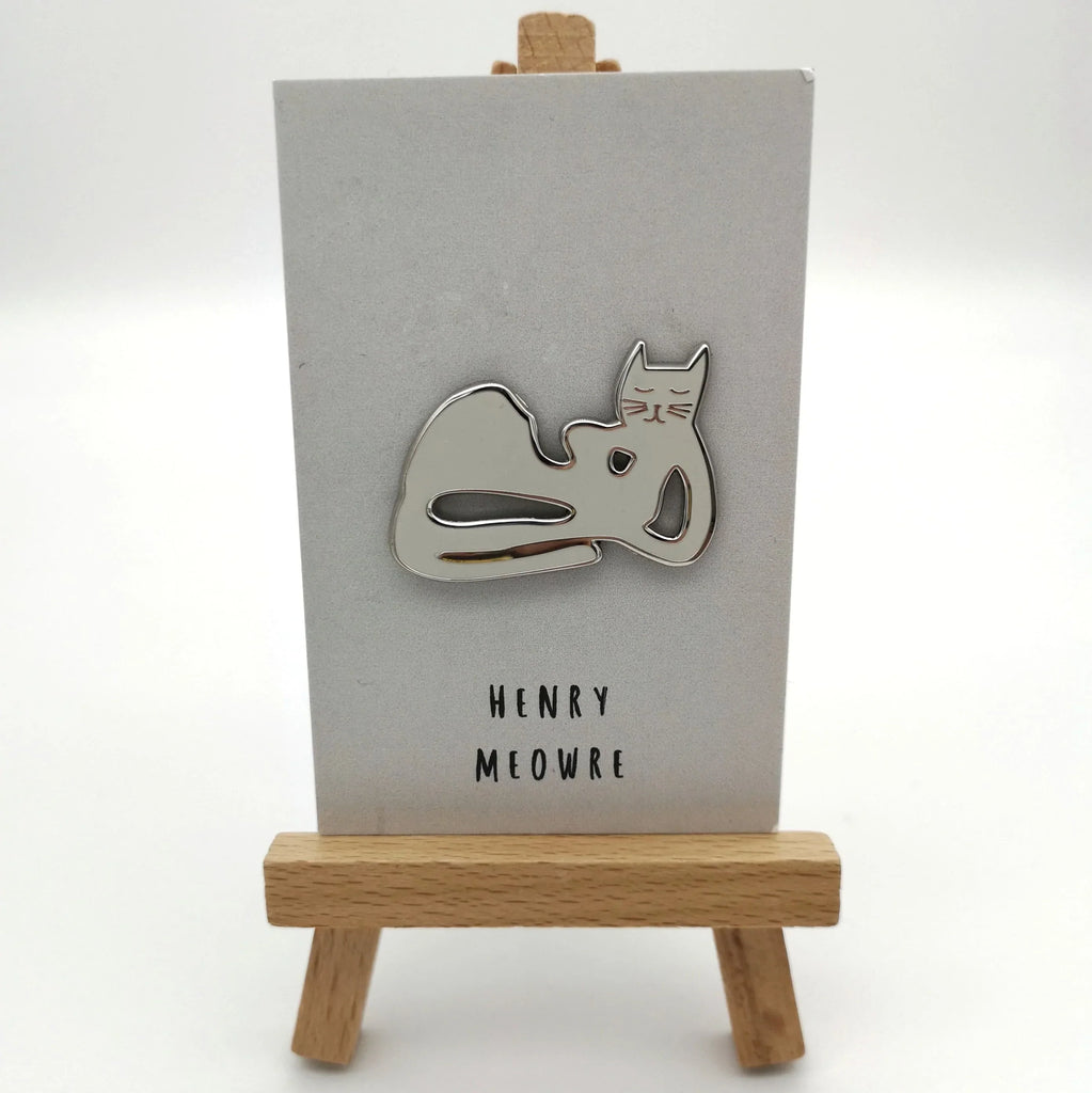 Pin "Henry Meowre" aus Emaille Sir Mittens