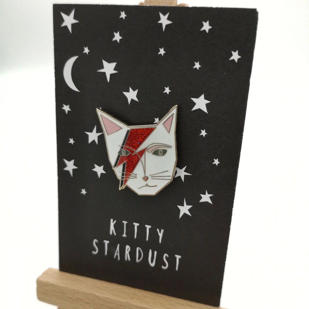 Pin "Kitty Stardust" aus Emaille Sir Mittens