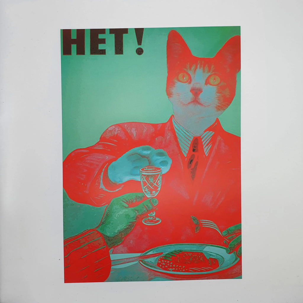Poster "Business Cat" (A4) Sir Mittens