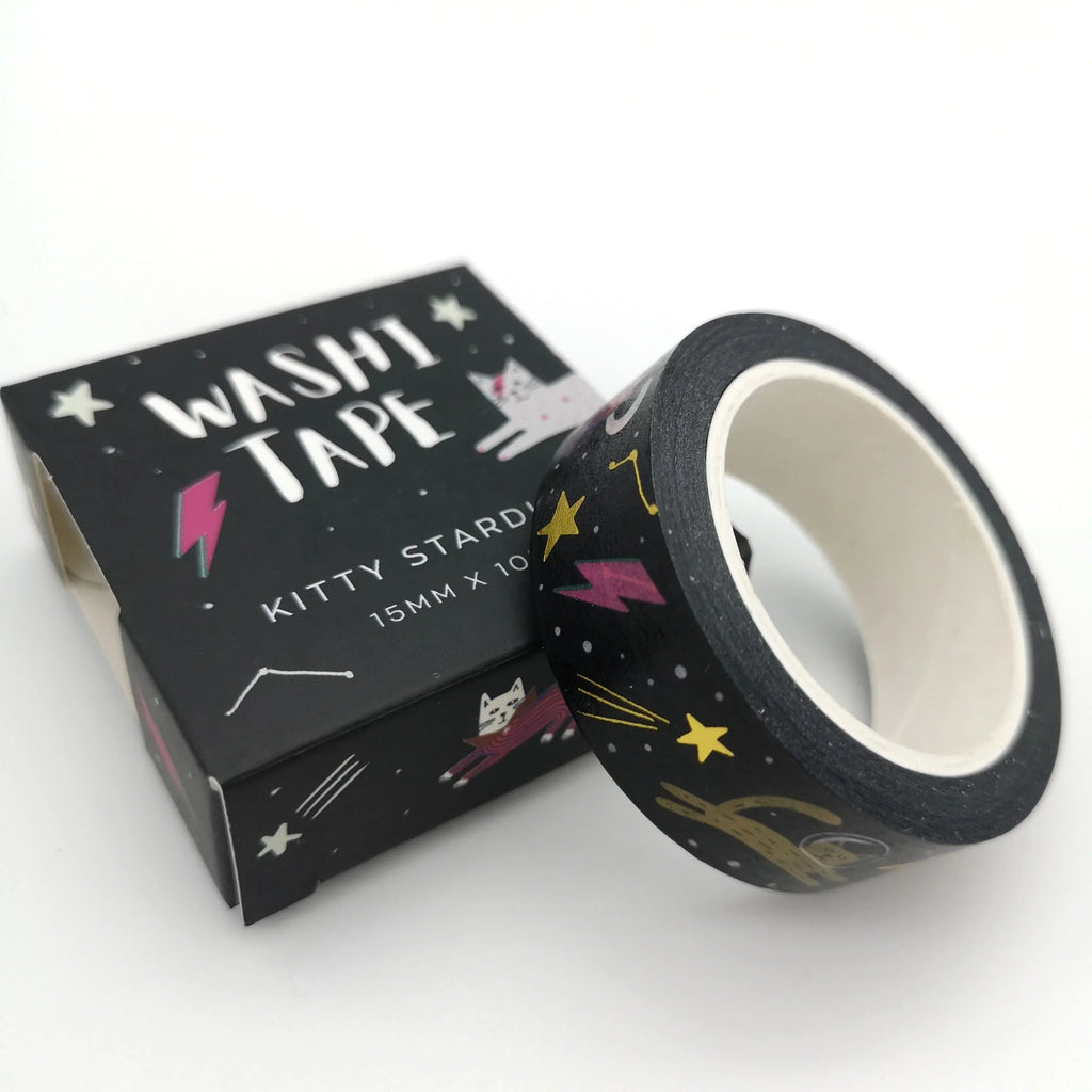 Washi-Tape "Kitty Stardust" zum Dekorieren Sir Mittens